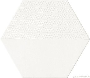 Realonda Ceramica Hexamix Opal Deco White Керамогранит 28,5х33