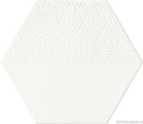 Realonda Ceramica Hexamix Opal Deco White Керамогранит 28,5х33 см