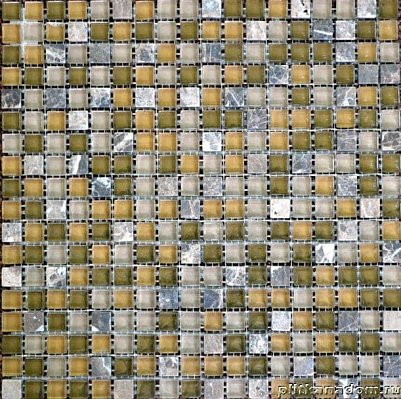 Imagine Mosaic SDF06 Мозаика из смеси стекла,камня и металла 30,1х30,1