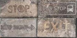 Serenissima Cir New York Road Signs Mix Broadway Декор 10х20 см