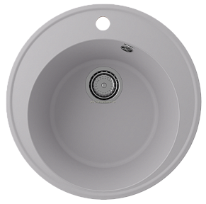 Ulgran Quartz Nora 485-04, платина Мойка кухонная 48,5х20