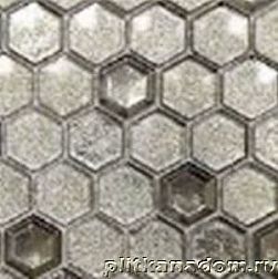 Caramelle Alchimia Argento grani hexagon Мозаика 30х30х6 (2,3x1,3) см