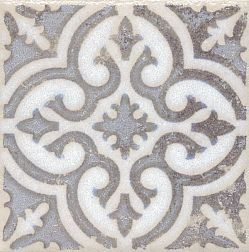 Керама Марацци Амальфи STG-A408-1266 Орнамент коричневый Вставка 9,9х9,9 см