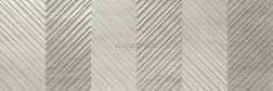 Porcelanite Dos 9542 Sakai Silver Relieve Hiroki Плитка настенная 30x90 см