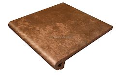 Gres de Aragon Antic Marron Ступень фронтальная 33x32,5 см