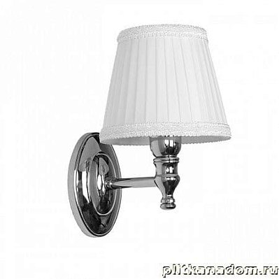 Tiffany World Bristol TWBR039cr Настенная лампа светильника с овальным основанием, хром (без абажура)