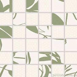 Rako Lint WDM06678 Зеленая Матовая Мозаика 5x5 30x30 см