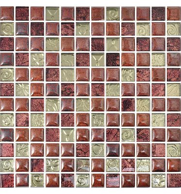 Decor-mosaic Премиум MDP-45 Мозаика (стекло, керамика) 2,3х2,3 30х30 см