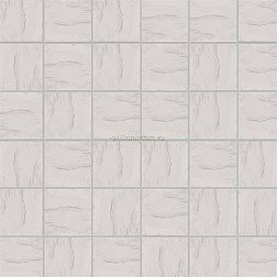 Estima Melody MO01 White Белая Неполированная Мозаика 30х30 (5х5) см