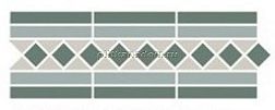Top Cer Наборный пол Belfast Border 2 Strip Stand Бордюр 14,5х42 см