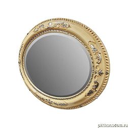 Tiffany World TW03529avorio-arg Зеркало в раме 81х101, слоновая кость-серебро