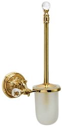 Держатель для туалетного ершика Art&Max Barocco Crystal  AM-1785-Do-Ant-C, античное золото