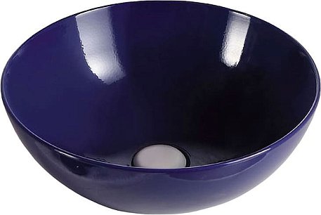 Раковина Melana 6T 806-T4005-B1 38.5x38.5 см фигурная, цвет синий