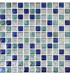 Decor-mosaic Премиум MDP-40 Мозаика (стекло, керамика) 2,3х2,3 30х30 см