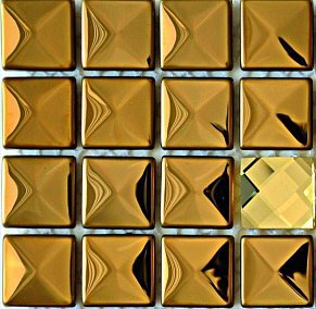 Architeza Illusion AK15 Стеклянная мозаика 30,5х30,5 (кубик 2х2) см