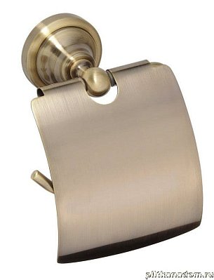 Bemeta Retro 144112017 Держатель туалетной бумаги с крышкой, бронза