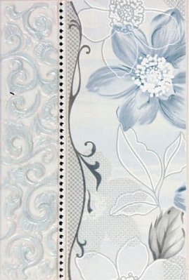 Azzo Ceramics Angel Azul 1 Декор 20х30