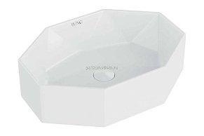 Runo Cristallo 00-00002560 Умывальник мебельный, многоугольный
