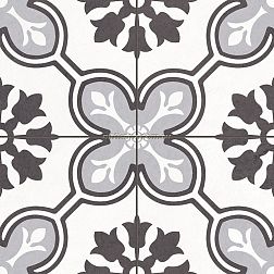 Etili Seramik Chateau Noir Pre-cut Черный Матовый Керамогранит 45x45 см