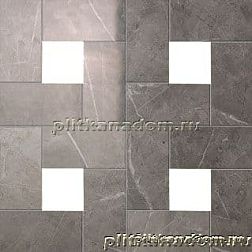 Atlas Concorde Marvel Grey Cassettone Lappato Декор 45x45 см
