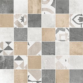 Lasselsberger-Ceramics Цемент Стайл 6132-0128 Серый Декор 30х30 см
