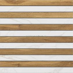 Ametis Supreme SM02-SI02 Gold Fascia Микс Неполированная Мозаика 30х30 см
