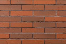 ABC-Klinkergruppe Schiferstruktur Naturbrand Коричневая Матовая Фасадная плитка 5,2х24 см