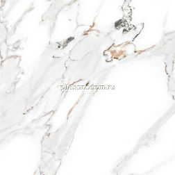 Absolut Gres Aspire Gold Белый Полированный Керамогранит 60x60 см