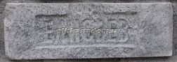Imperator Bricks Старинная мануфактура Клеймо Елисеев Серый Искусственный камень 26х7 см