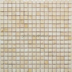 Caramelle Pietrine 4мм Botticino Мозаика 30,5x30,5 (1,5х1,5) см