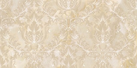 N-ceramica Onyx Gold Lace Бежевый Глянцевый Декор 20х40 см