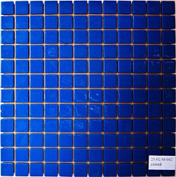 MVAPrintMosaic Мозаика стеклянная Моно 25FL-M-042 Синий 31,5х31,5 см