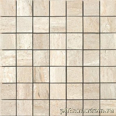Serenissima Cir I Travertini Mosaico Beige 6x6 Мозаика 42,5x42,5