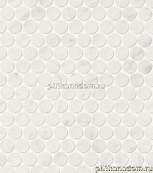 Fap Ceramiche Roma Diamond Carrara Round Gres Мозаика 29,5х32,5 см