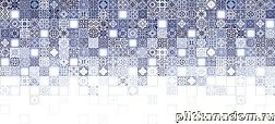 Cersanit Hammam Blue (HAG451D) Облицовочная плитка рельеф многоцветный 20x44 см