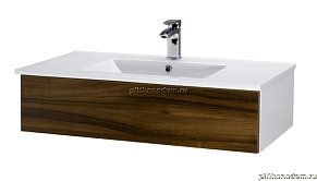 Dreja Infinity 70338 Тумба 90 под умывальник Slim, орех