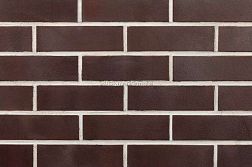 ABC-Klinkergruppe Longformat Aubergine Матовая Фасадная плитка 5,2х49 см
