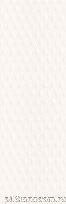 Плитка Meissen Ocean Romance рельеф белый 29x89 см