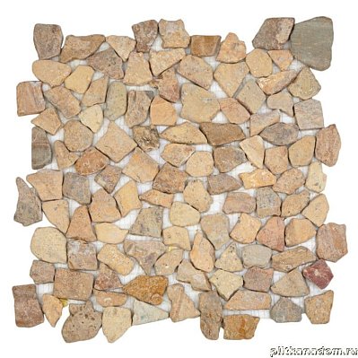 Sekitei Каменная мозаика MS7025 Мрамор мелкий песочный квадратный 32х32 см