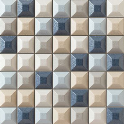 Tubadzin Elementary MS-Blue Мозаика 31,4x31,4 см