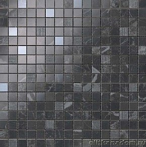 Atlas Concorde Brick Atelier Marvel Noir S. Laurent Mosaic Мозаика 30,5х30,5 см