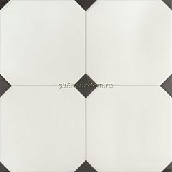 El Molino Betera Black-White Rett. Матовый Керамогранит 58x58 см