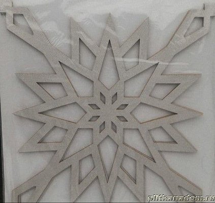 Muratto Pattern Tiles YRPTARA02 Arabic Silver Пробковая стена 500х500х4