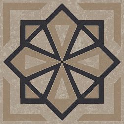 Kerama Marazzi Касабланка Декор бежевый светлый, матовый 9,8x9,8 см