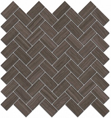 Керама Марацци Грасси Декор коричневый мозаичный 190-003 31,5х30 см