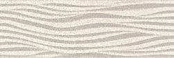 Tabriz Tile Wave Light Gray Relief Настенная плитка 25х75 см