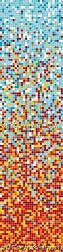 Trend Растяжки Orange Mix 01-24 Мозаика 31,6x252 (2х2) см