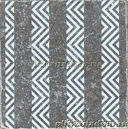 Травертин Marble Black Motif 8 Декор мрамор 10х10