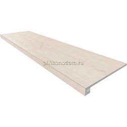 Estima Soft Wood SF01 Nordic Белая Матовая + Подступенок (14,5x120) Ступень 33х120 см