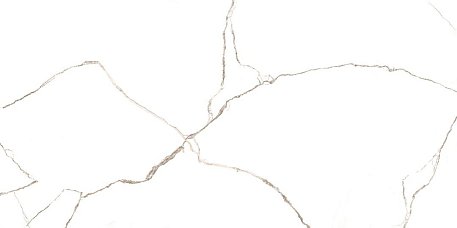 Goldis Tile Pandora White Semi Polished Rectified Grade Белый Полированный Ректифицированный Керамогранит 60x120 cм